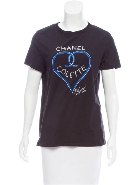 chanel colette tee shirt|Chanel Chanel x Colette Limited Edition 2017 .